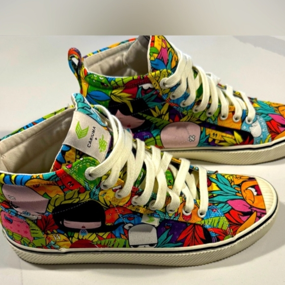 Cariuma Shoes - Euc RARE Cariuma Colorful Ladies High-Top SNEAKERS SIZE 10